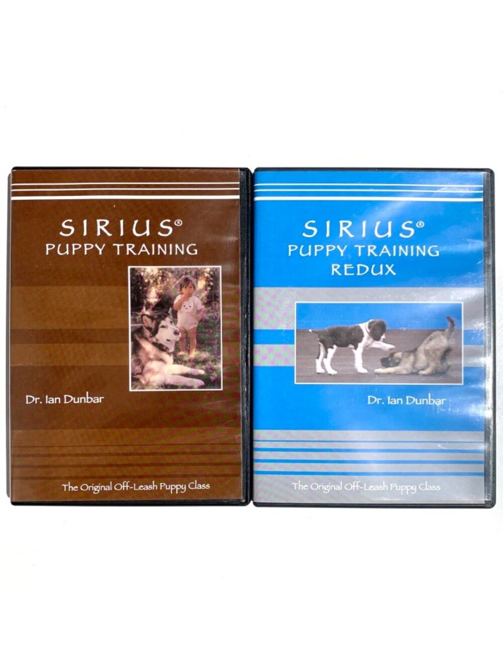 Sirius Puppy Training DVD lot Dr Ian Dunbar Original Off-Leash Puppy Class